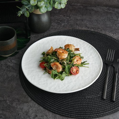 Тарелка d 24,7 см h2,2 см White Matt Panasia P.L. Proff Cuisine - P.L. Proff Cuisine