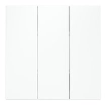 Клавиши для выключателя/переключателя трехклавишного, S70 белый матовый - Voltum