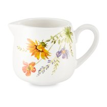 Молочник Decor de table Полевые цветы 330 мл, керамика, белый - Decor De Table