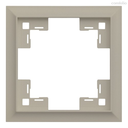 Одноместная рамка классик 35910 LT, латте - Rikett