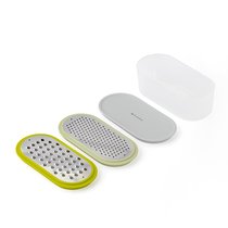 Терка с контейнером и крышкой Smart Helper, 20х10х9,5 см - Smart Solutions