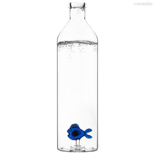 Бутылка для воды Blue Fish 1.2л, цвет прозрачный - Balvi