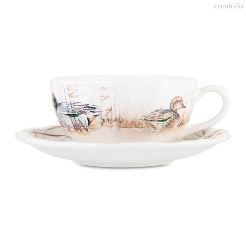 Чашка для завтрака с блюдцем Gien Солонь 300 мл, фаянс - Gien