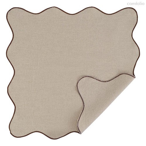 Салфетка сервировочная Desert Waves из коллекции Essential, 45х45 см - Tkano