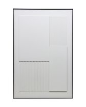 Интерьерная картина-панно Rhythm-IV, цвет серый - Louvre Home