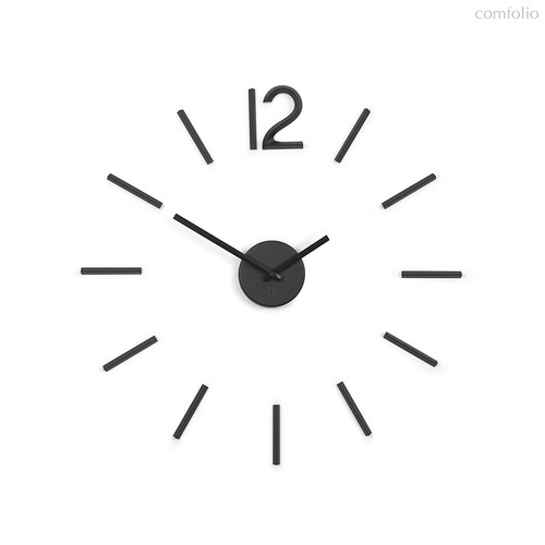 Часы настенные Blink чёрные - Umbra