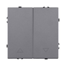 Механизм управления жалюзи 2-клавишный, серый Kollinger Eclipse EC-013GY - Kollinger