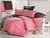 Зефир - комплект постельного белья, цвет розовый, Семейный - Valtery