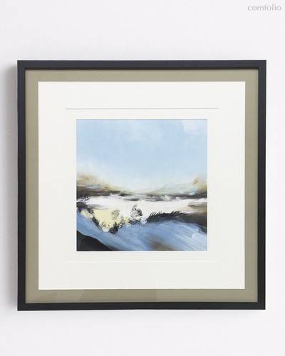 Интерьерная картина High water, цвет голубой - Louvre Home