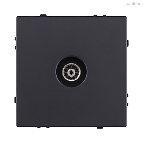 Розетка спутниковая SAT, черный матовый Kollinger Eclipse EC-021BK - Kollinger