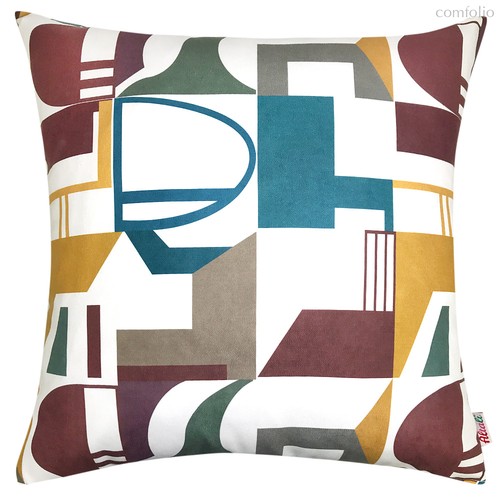 Чехол для подушки "Электра", 43х43 см, 02-2243/2, цвет разноцветный, 43x43 - Altali