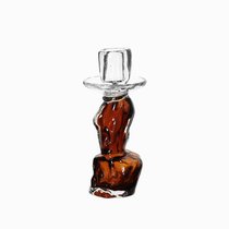 Подсвечник Amber Shadow высота 20, цвет коричневый - Cosmo