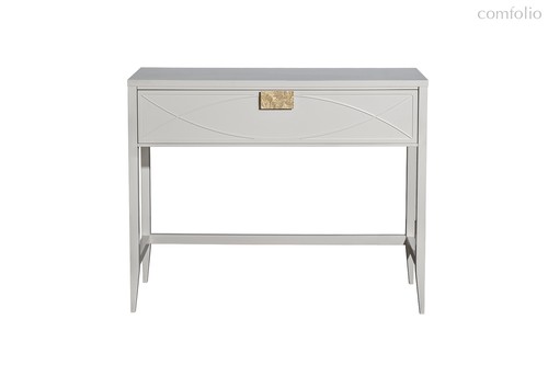 Консоль бежевая 1 ящик 100x80x40см - Garda Decor