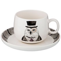 Чайная Пара На 1 Персону Fashion Animals 2 Пр. 450 Мл