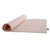 Салфетка под приборы из умягченного льна с декоративной обработкой пыльная роза Essential, 35х45 см - Tkano