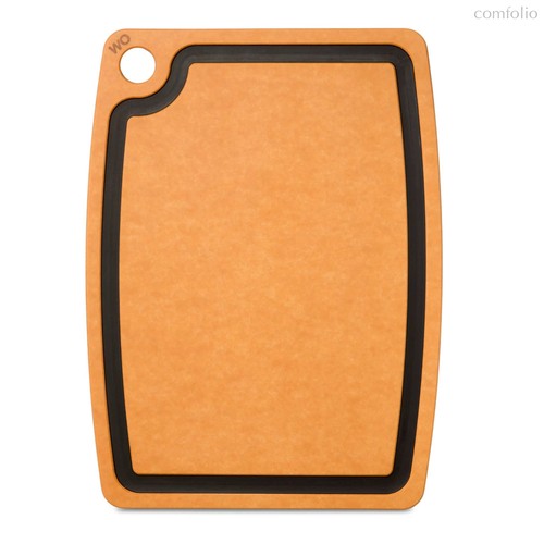 Доска разделочная WO HOME Сombo 37х27,5 см, древесный композит, бежевая - Wo Home