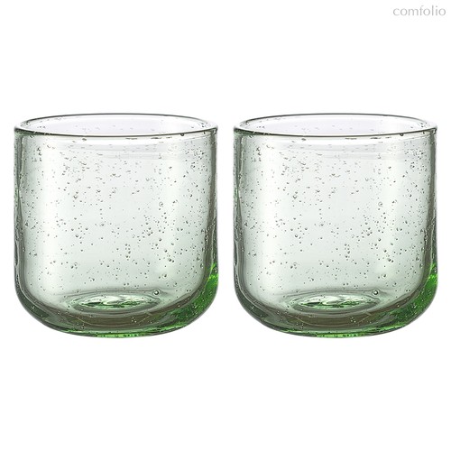 Набор стаканов Flowi, 310 мл, зеленые, 2 шт. - Liberty Jones