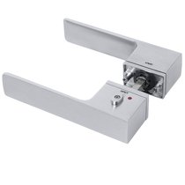 Ручка Tupai Big Line 4084 5 REP-96 (с блокировкой) левая хром матовый R WC (полотно 38-45 мм) - Tupai