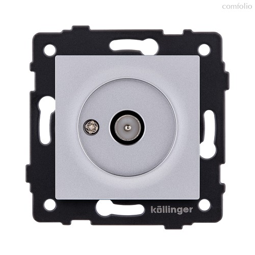Розетка TV (папа), серый Kollinger REA-007GY для Aspekt, Eleganz, Reflex - Kollinger