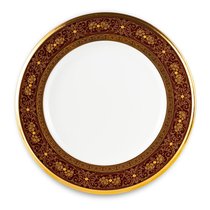 Тарелка десертная Noritake Джорджиан, золотой 17 см, фарфор - Noritake