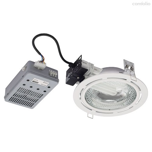 Встраиваемые светильники: Cветильник downlight KANLUX ASTON DLP-100 2х18W G24d - Kanlux
