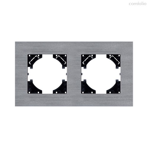 Рамка 2-постовая, серый Kollinger Reflex AL RA2GY - Kollinger