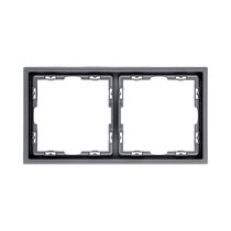 Рамка 2-постовая, серый Kollinger Eclipse EC2GY - Kollinger