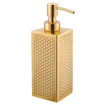 Диспенсер для мыла МЁД, цвет Состаренная латунь - Covali