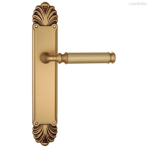Дверная ручка Venezia Mosca на планке PL87 французское золото - Venezia Collezione