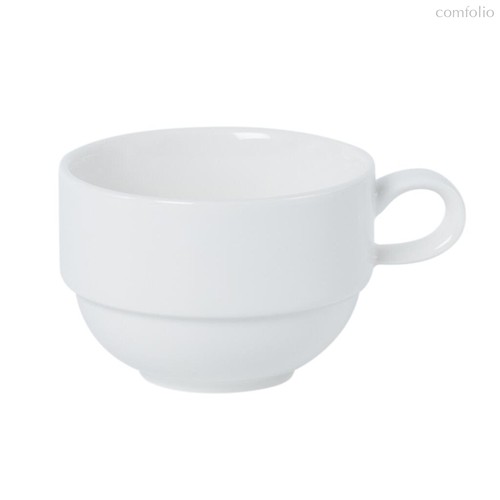 Чашка 100 мл кофейная d 7 см h4,7 см Simply Fine Plus Stackable 6шт., цвет белый - Noble