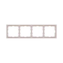 Рамка 4-постовая, кашемир матовый Kollinger Eclipse EC4CM - Kollinger