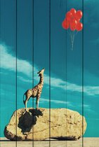 Жираф и шарики 40х60 см, 40x60 см - Dom Korleone