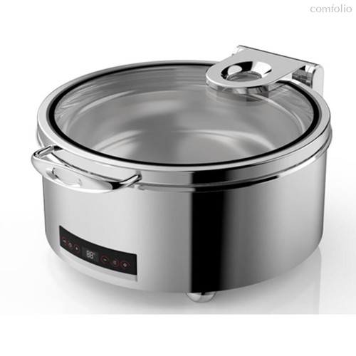 Мармит электрический 6,8 л круглый сухой нагрев без воды с откидной крышкой d36 см TERNI - SUNNEX