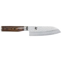 Нож поварской Сантоку KAI Шан Премьер 14 см, ручка дерева пакка - Kai