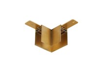 Magnetic track L-образный угол-соединитель для подвесного/накладного/встраиваемого магнитного шинопровода, DC 24В, L90хW39xH76мм, темная бронза - Donolux