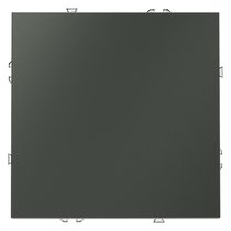 Перекрестный переключатель встраиваемый VOLTUM S70 одноклавишный 10А, (титан) - Voltum
