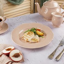 Тарелка d 27 см h3,2 см Aristocrat Peach Tea Noble [6] - Noble