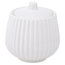 Сахарница белого цвета из коллекции Edge, 240 мл - Tkano