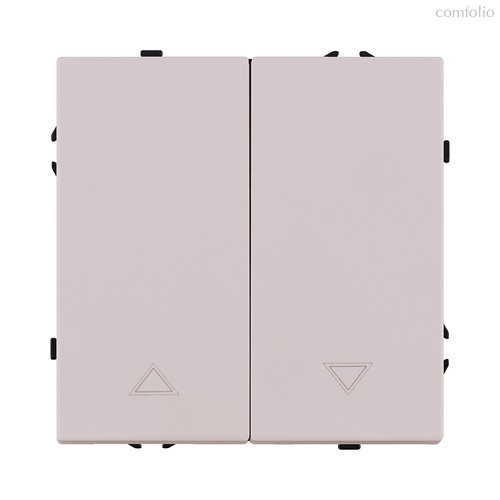 Механизм управления жалюзи 2-клавишный, кашемир матовый Kollinger Eclipse EC-013CM - Kollinger