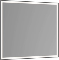 14597132000 ROYAL LUMOS Зеркало с подсветкой 700x650x60 mm, сенсорные клавиши на корпусе зеркала, 50 Watt, обрамление из алюминия, в черной элоксиров - Keuco