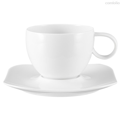 Чашка чайно-кофейная с блюдцем Rosenthal Фри Спирит Вайс 290 мл, фарфор - Rosenthal