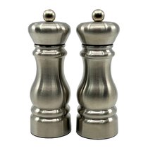 Мельница для перца и соли набор 2 предмета h14 см d 4,7 см нерж. Соль+Перец P.L. Proff Cuisine - P.L. Proff Cuisine
