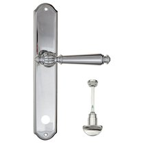 Дверная ручка на планке Fratelli Cattini MARANI WC-2 PL02-CR полированный хром - Fratelli Cattini