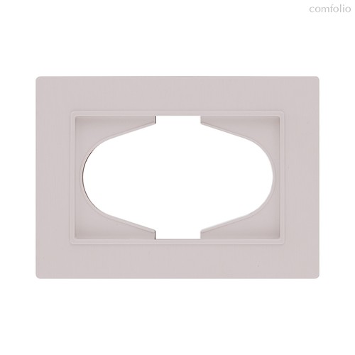 Рамка для двойной розетки, кашемир матовый Kollinger Eleganz Plex EP120CM - Kollinger