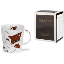 Кружка Dunoon "Абстрактные коты. Кернгорм" 480мл (коричневая) - Dunoon