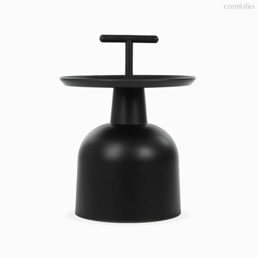 Кофейный столик Pescar диаметр 40, цвет черный - Cosmo