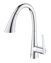 32294002 Zedra Смеситель для кухни с выдвижной лейкой, хром - Grohe