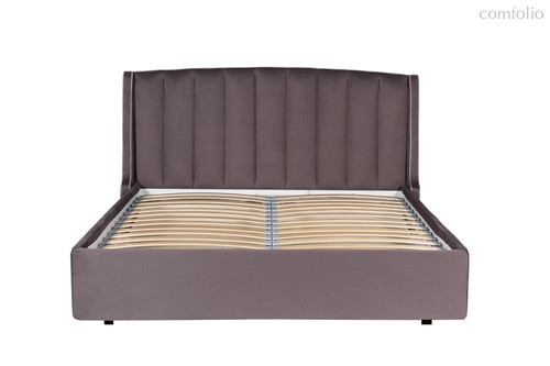 Кровать Одри (Odry) c подъем. мех. велюр лилово-серый Vel19 206x220x120 - Garda Decor