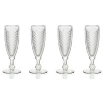 Набор бокалов для шампанского Vista Alegre Бикош 110 мл, 4 шт - Vista Alegre