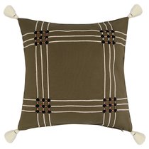 Чехол на подушку Nomad grid из коллекции Ethnic, 45х45 см - Tkano